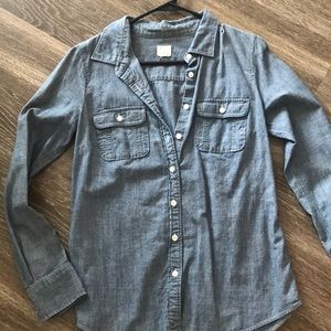 JCrew Chambray button down